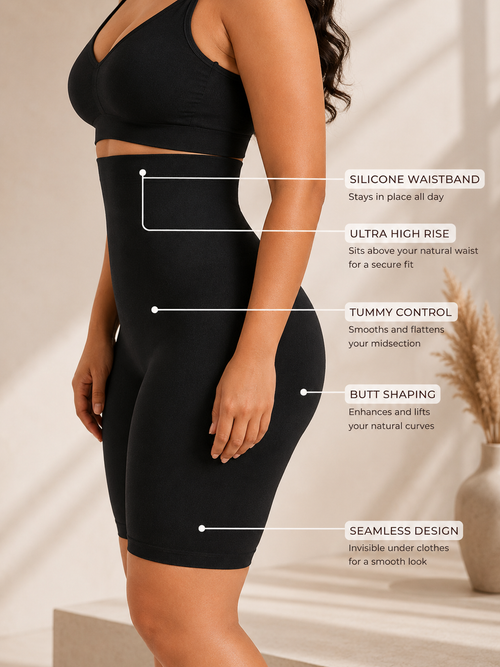 High Waist Tummy Scult Shorts
